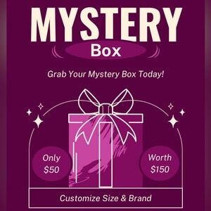 Mystery Box Worth 3x price - Customization- You pick size